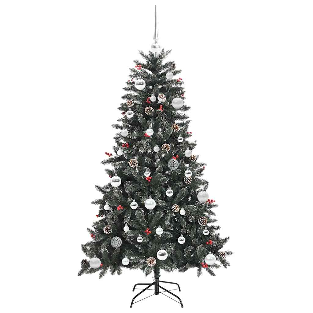 Dirbtinė Kalėdų eglutė Žalia 150 cm PVC, plastikas ir plienas