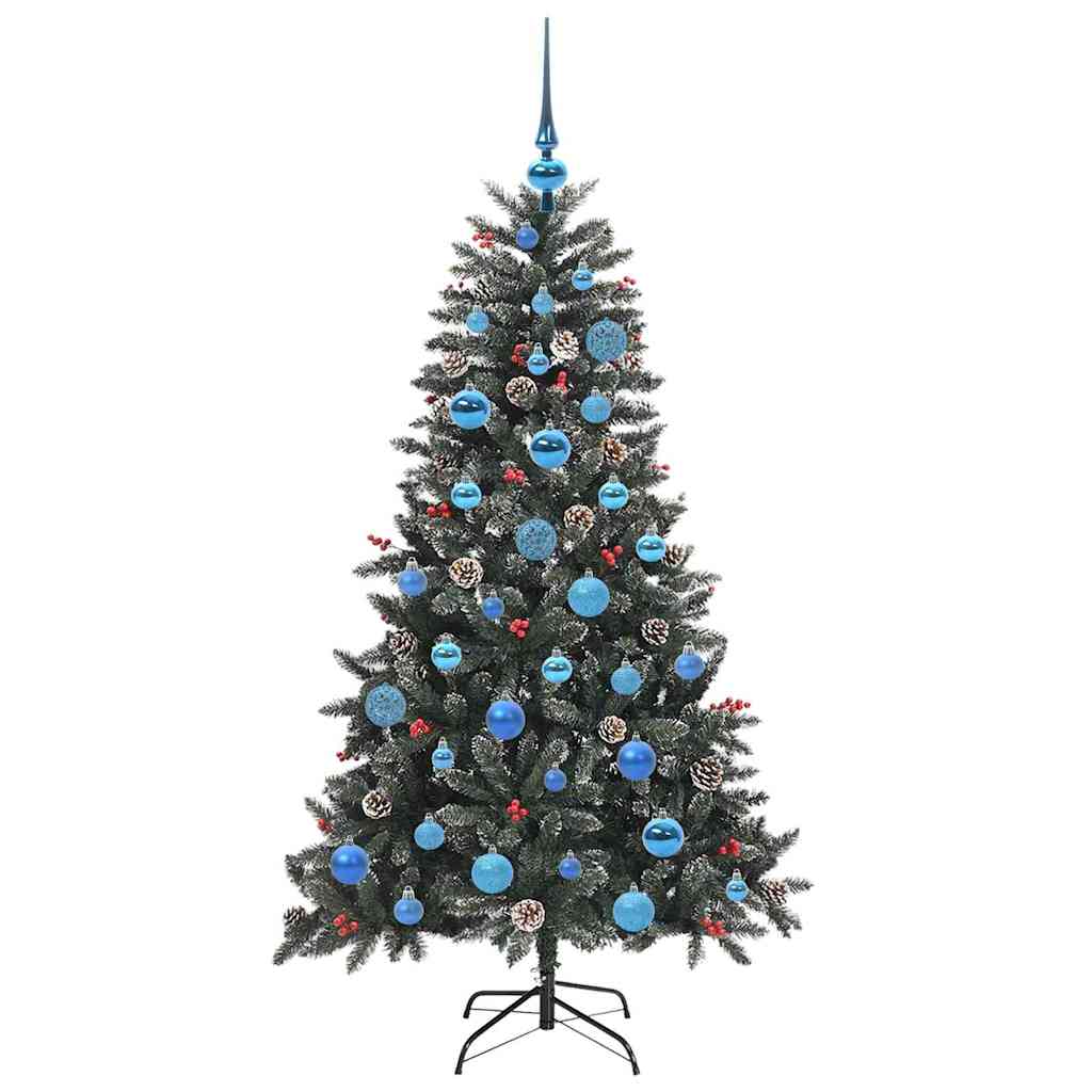 Dirbtinė Kalėdų eglutė Žalia 150 cm PVC, plastikas ir plienas