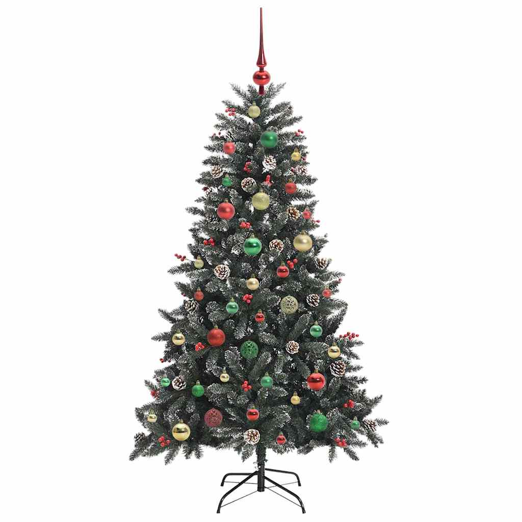 Dirbtinė Kalėdų eglutė Žalia 150 cm PVC, plastikas ir plienas