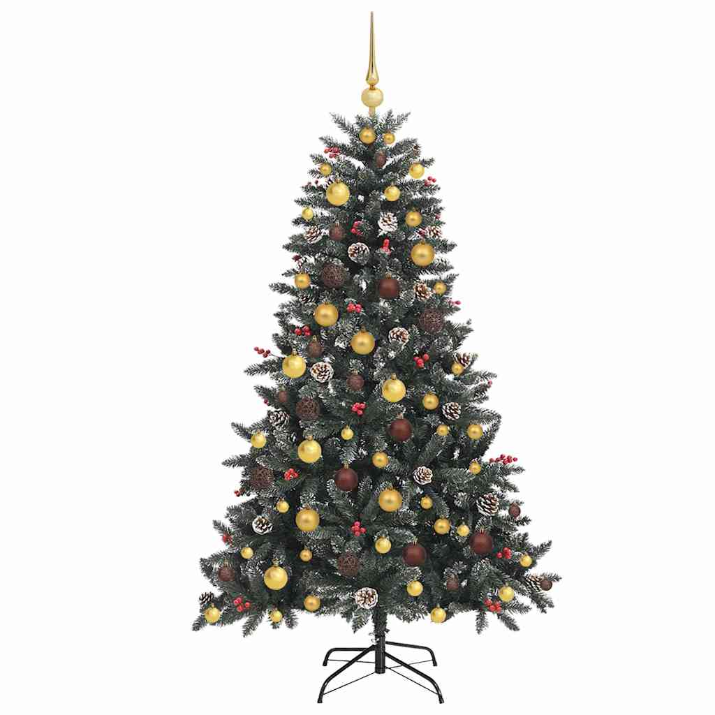 Dirbtinė Kalėdų eglutė Žalia 180 cm PVC, plastikas ir plienas