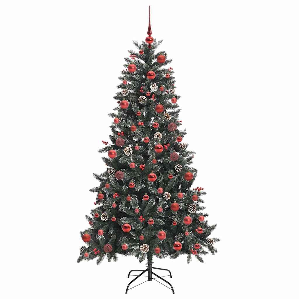 Dirbtinė Kalėdų eglutė Žalia 180 cm PVC, plastikas ir plienas
