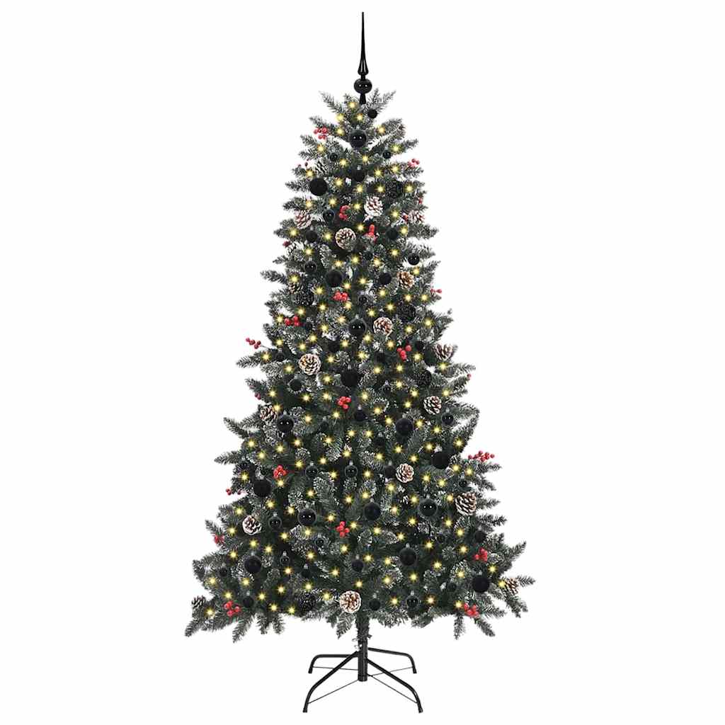 Dirbtinė Kalėdų eglutė Žalia 180 cm PVC, plastikas ir plienas