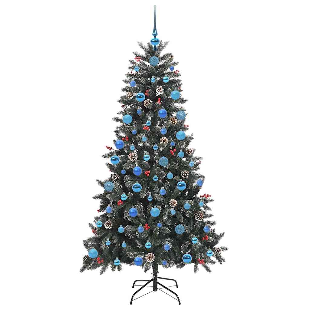 Dirbtinė Kalėdų eglutė Žalia 180 cm PVC, plastikas ir plienas