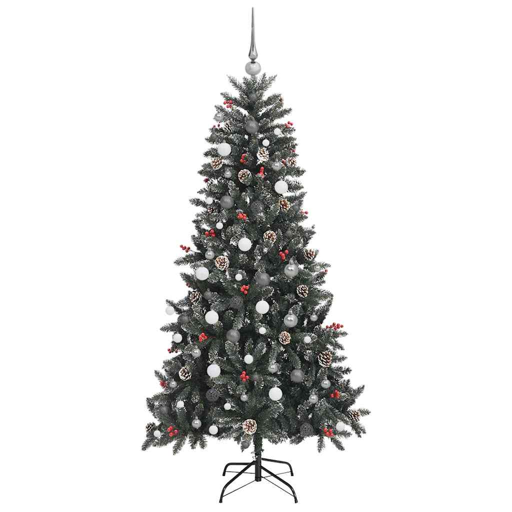 Dirbtinė Kalėdų eglutė Žalia 210 cm PVC, plastikas ir plienas