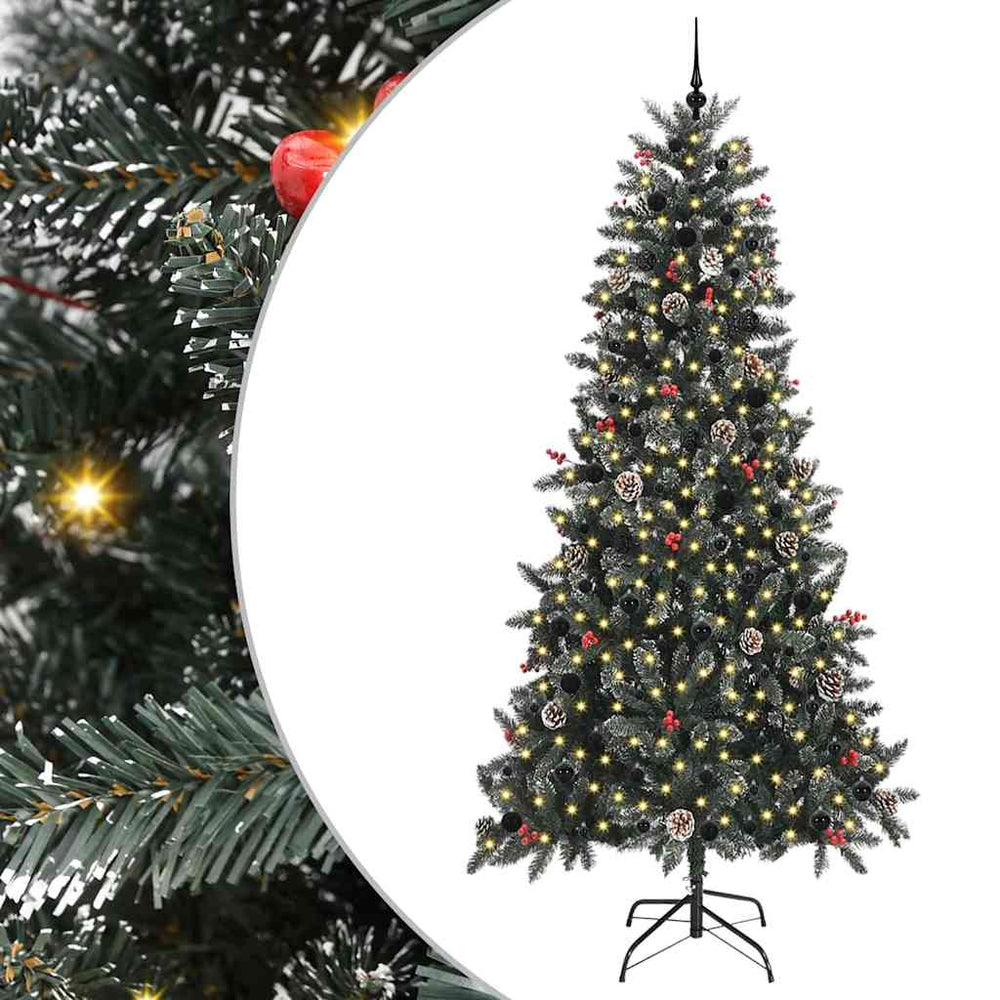 Dirbtinė Kalėdų eglutė Žalia 240 cm PVC, plastikas ir plienas