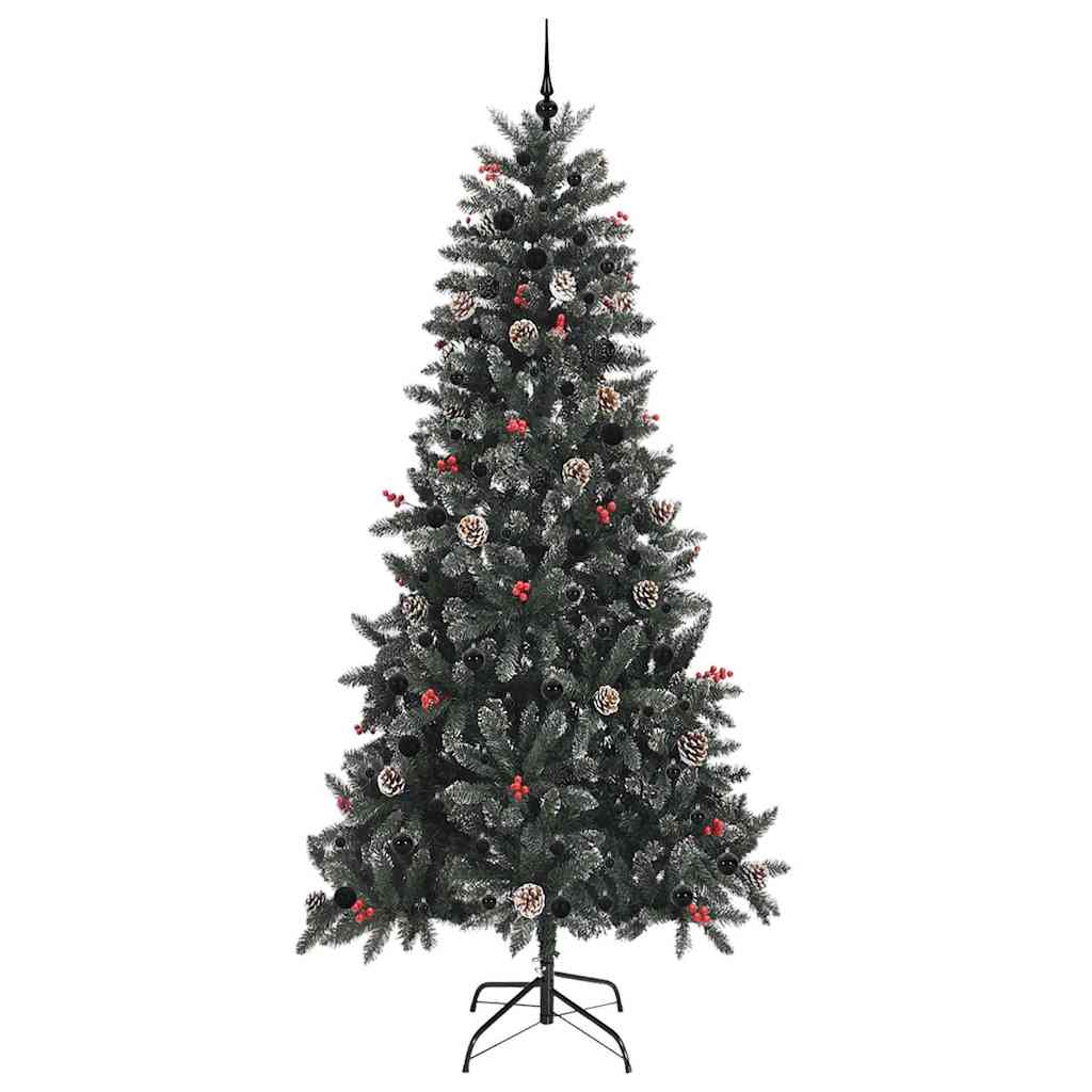 Dirbtinė Kalėdų eglutė Žalia 240 cm PVC, plastikas ir plienas
