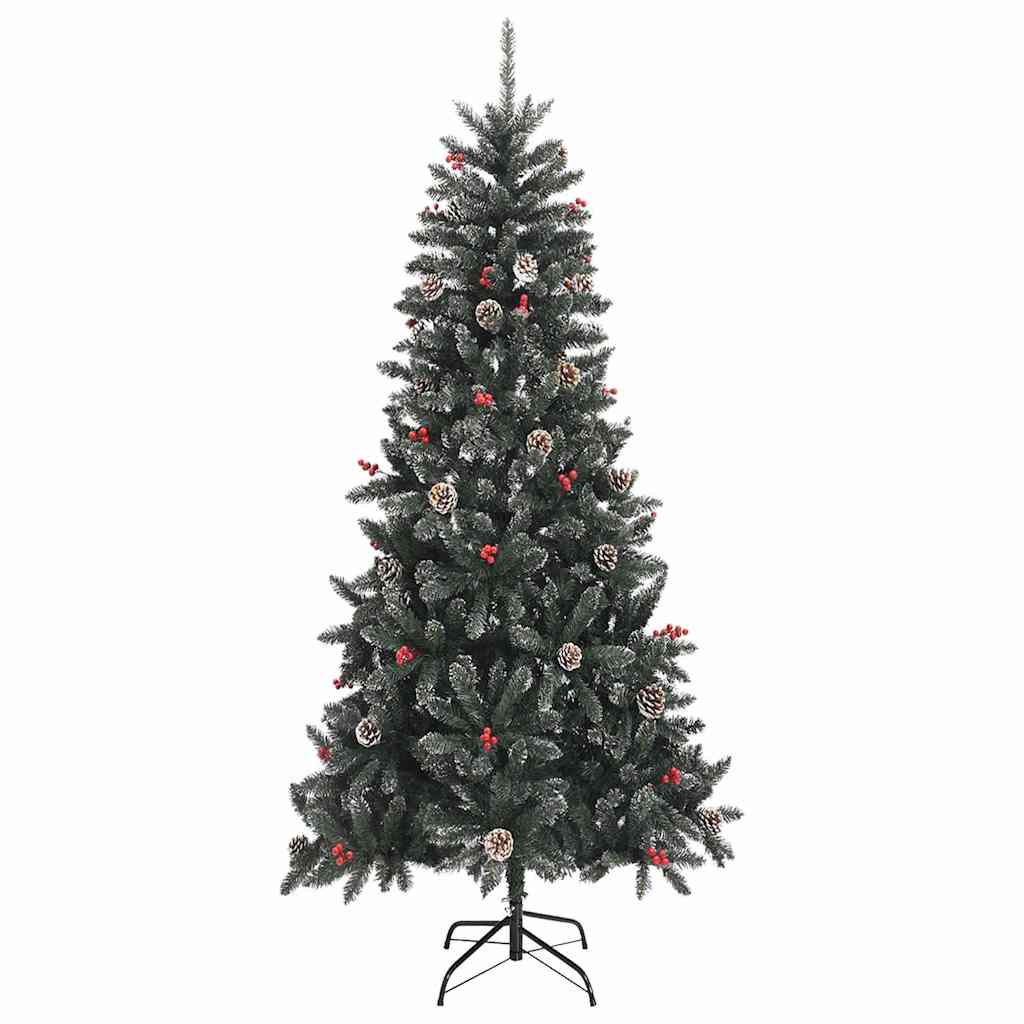 Dirbtinė Kalėdų eglutė Žalia 240 cm PVC, plastikas ir plienas