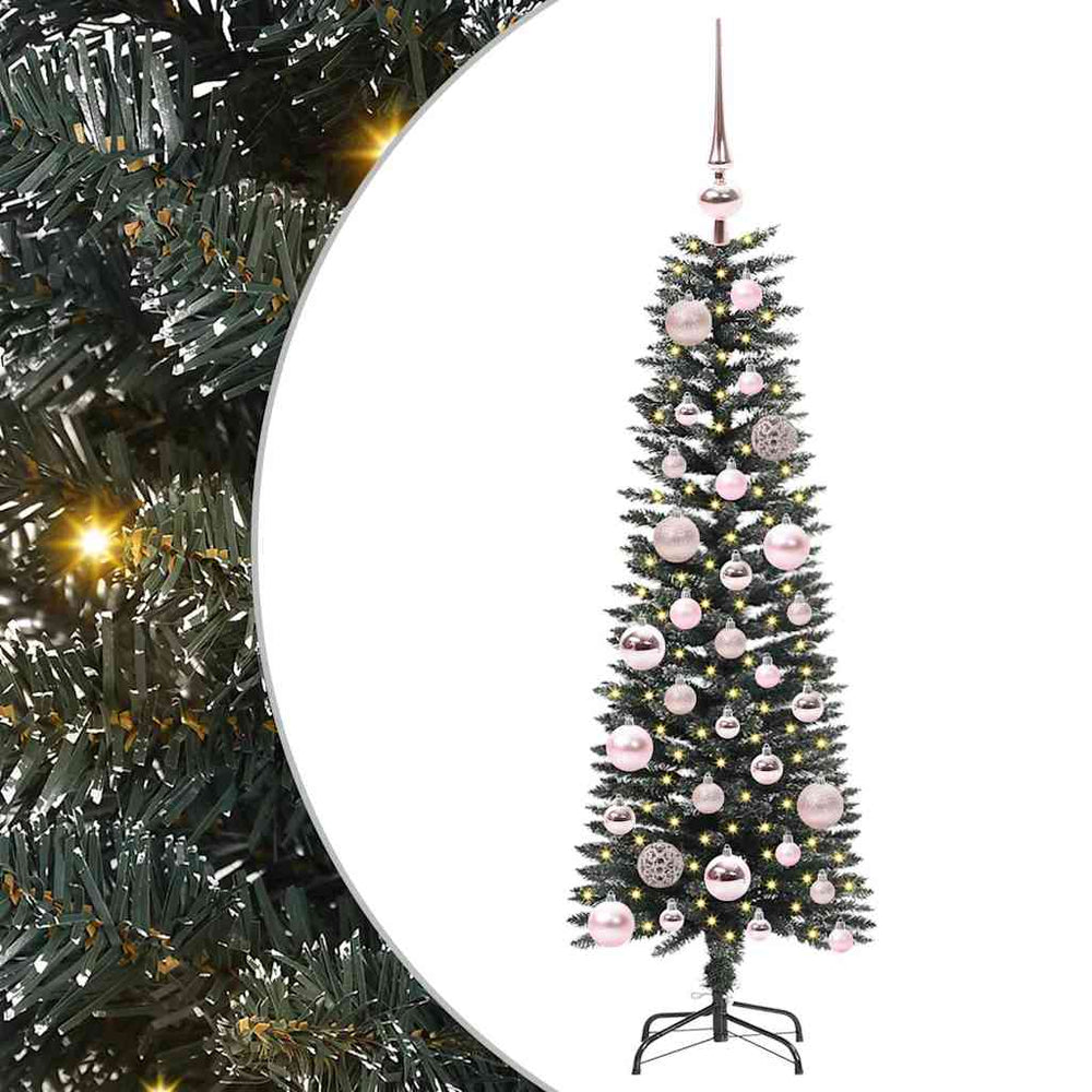 Mākslīgā Ziemassvētku eglīte PINE AK, ar 150 LED Zaļa 40.5 x 40.5 x 120 cm.