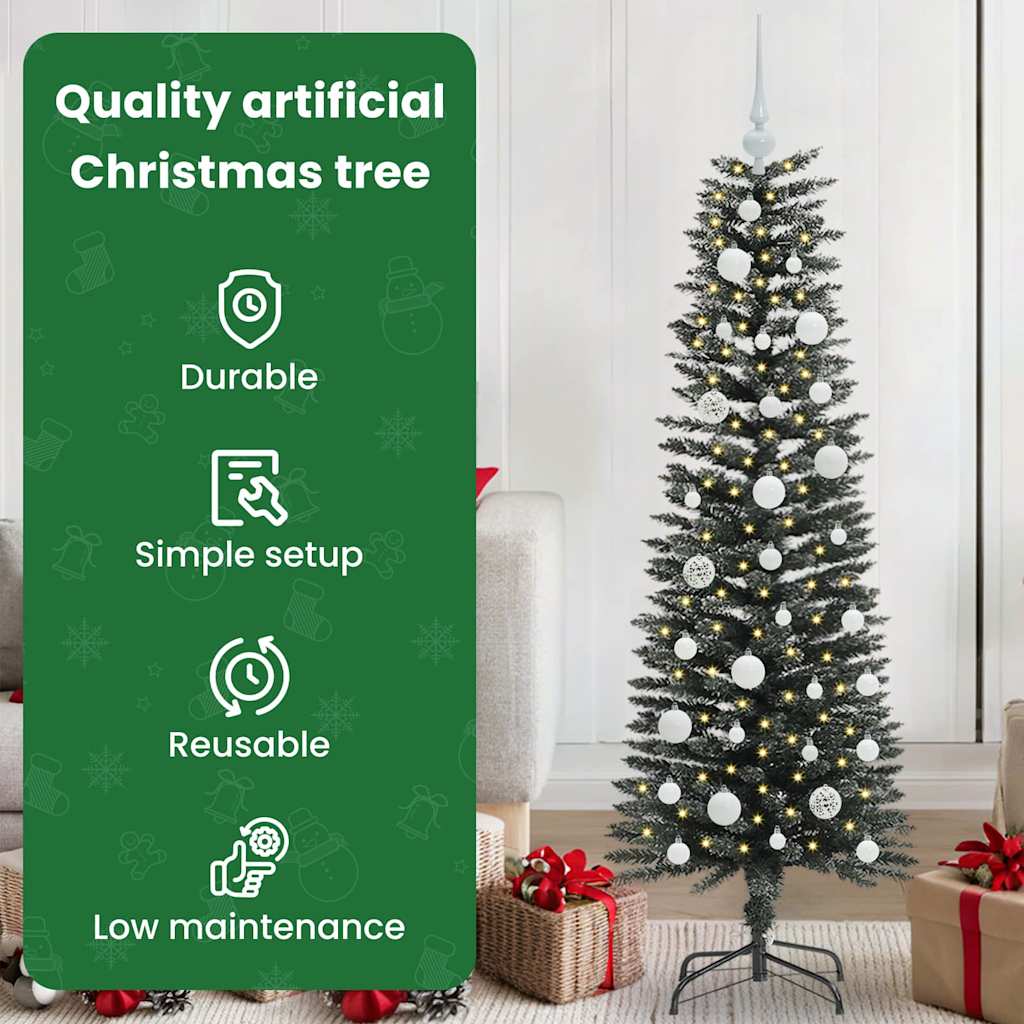 Dirbtinė Kalėdų eglutė PINE AK, su 150 LED Žalia 40.5 x 40.5 x 120 cm.