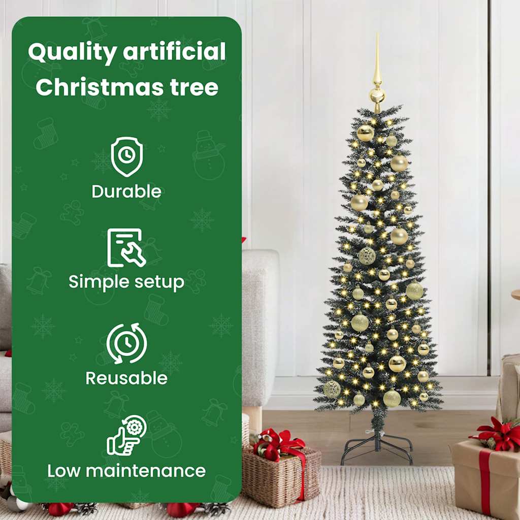 Dirbtinė Kalėdų eglutė PINE AK, su 150 LED Žalia 40.5 x 40.5 x 120 cm.