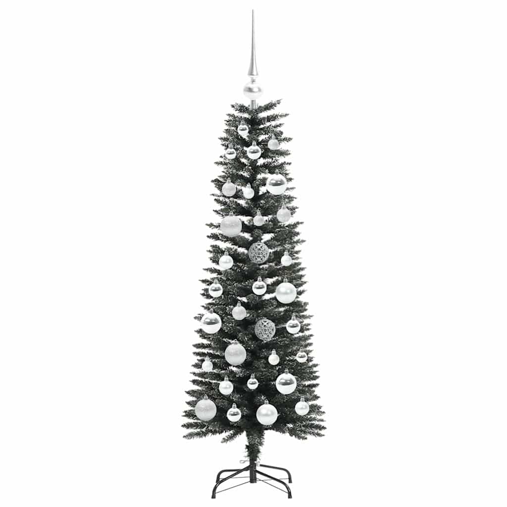 Mākslīgā Ziemassvētku eglīte zaļa 120 cm PVC, plastmasa un tērauds