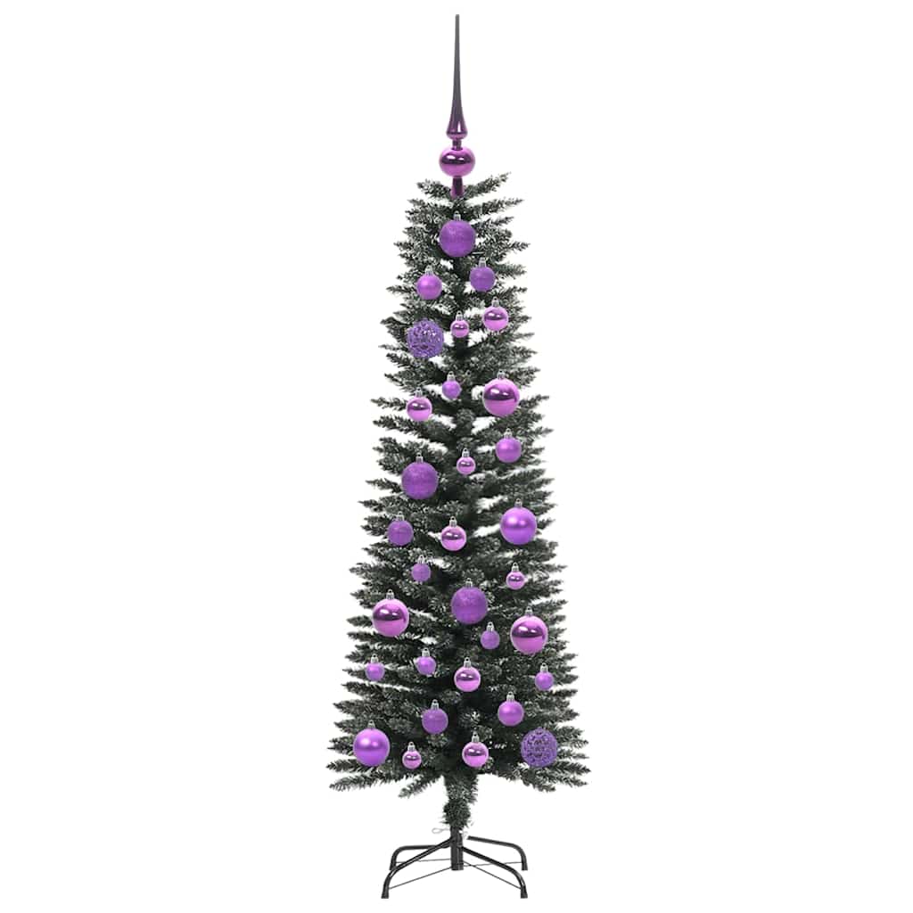 Mākslīgā egle PINE AK, ar 150 LED gaismiņām Zaļa 40.5 x 40.5 x 120 cm.