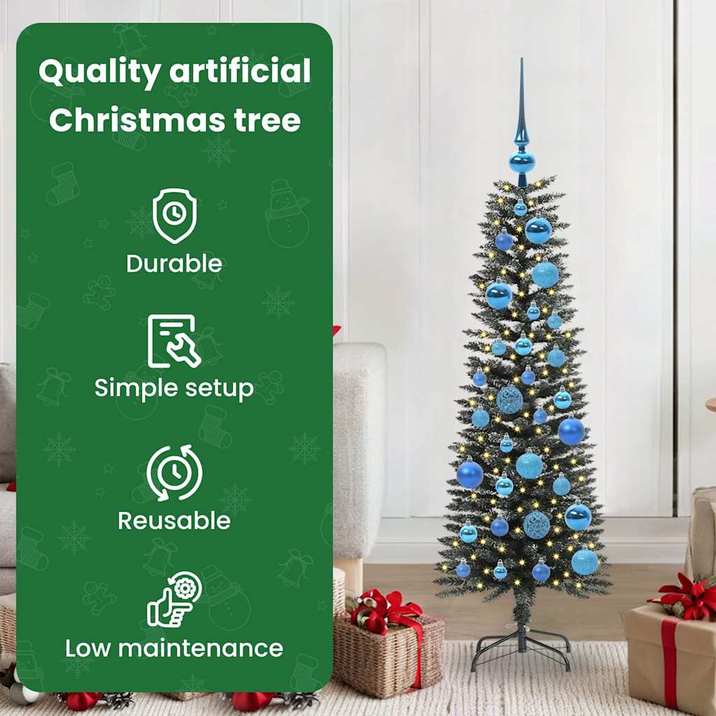 Dirbtinė Kalėdų eglutė PINE AK, Žalia 120 cm. , plastikas ir plienas
