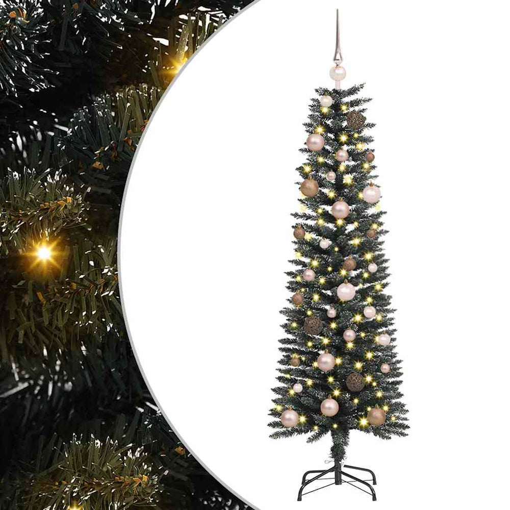Dirbtinė Kalėdų eglutė Žalia 150 cm PVC, plastikas ir plienas