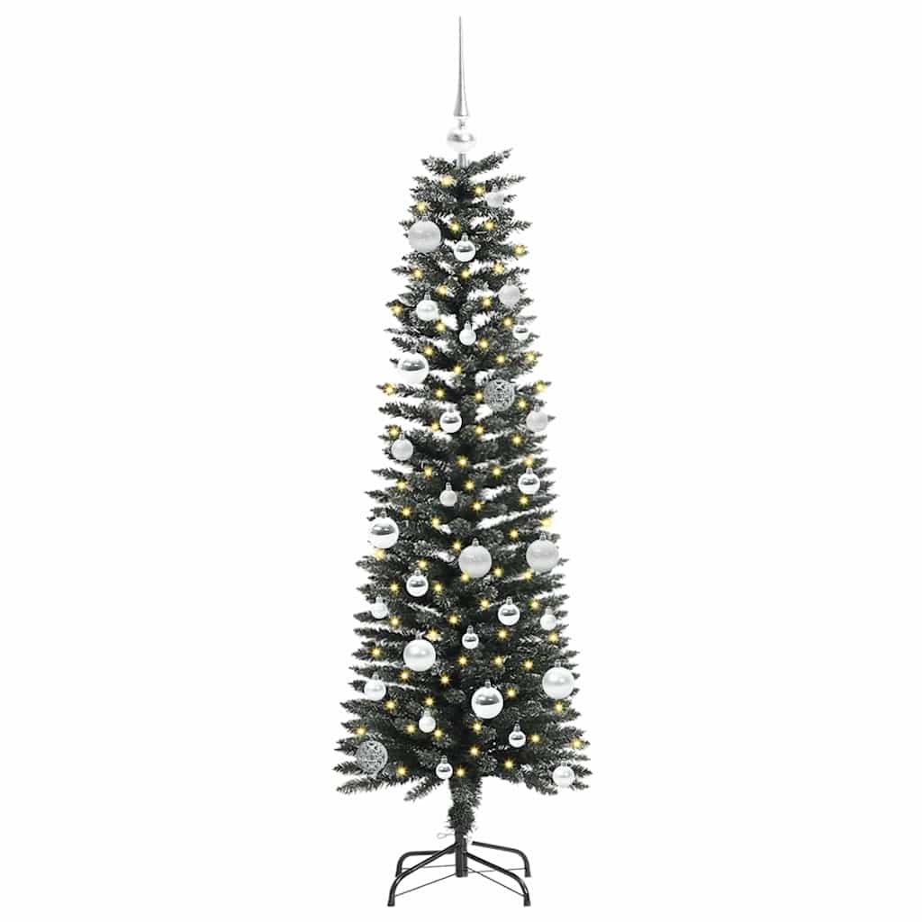 Dirbtinė Kalėdų eglutė Žalia 150 cm PVC, plastikas ir plienas