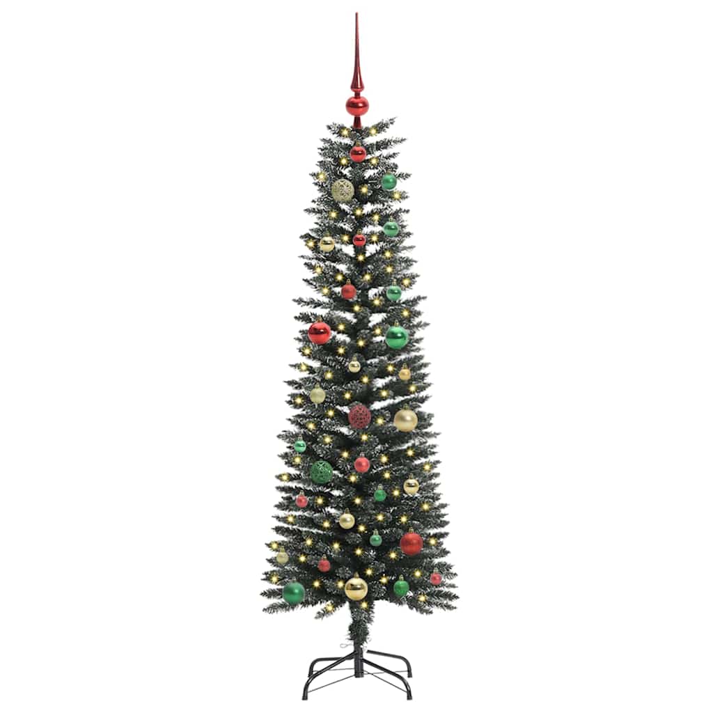 Dirbtinė Kalėdų eglutė Žalia 150 cm PVC, plastikas ir plienas