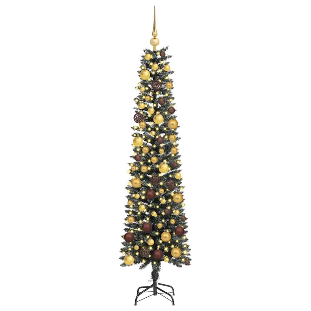 Dirbtinė Kalėdų eglutė Žalia 180 cm PVC, plastikas ir plienas