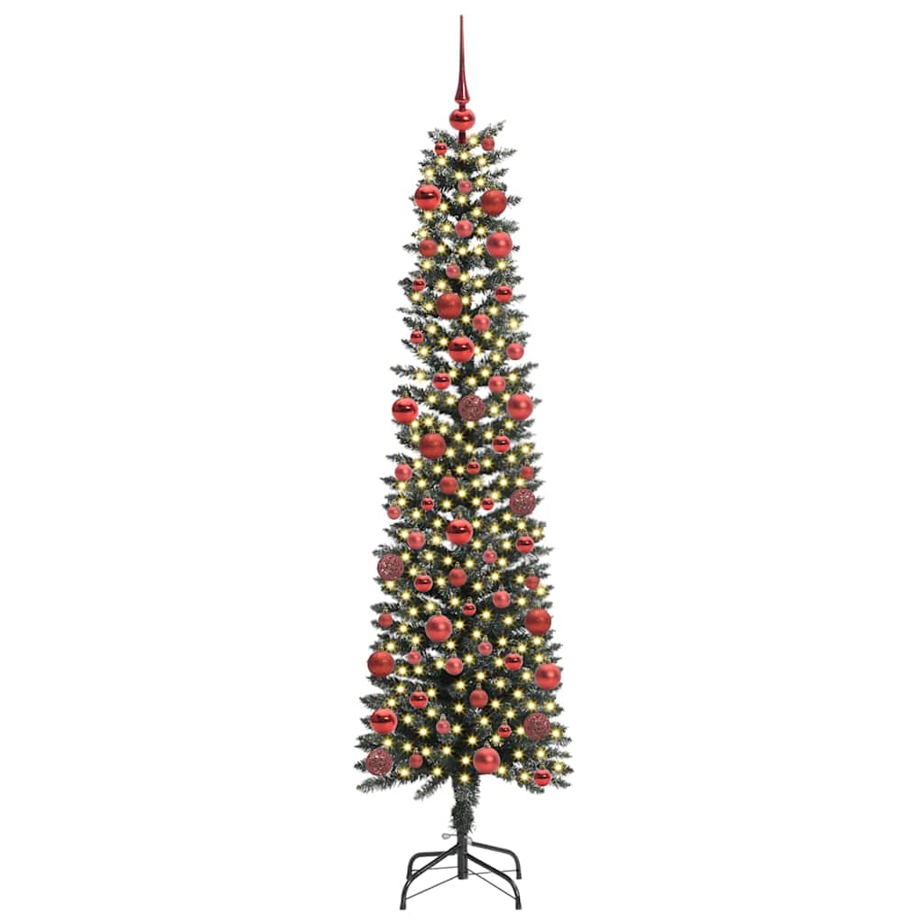 Dirbtinė Kalėdų eglutė Žalia 180 cm PVC, plastikas ir plienas
