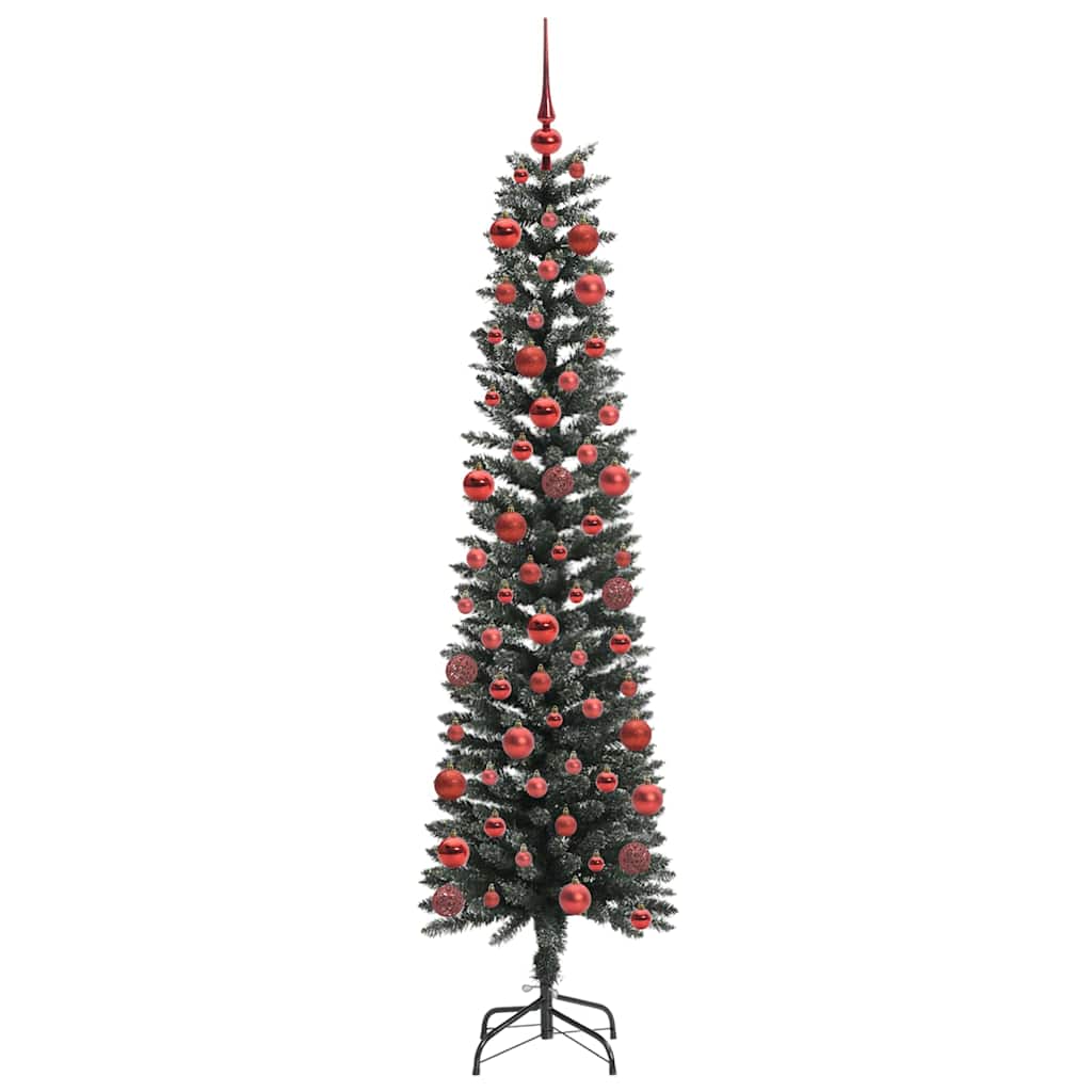 Dirbtinė Kalėdų eglutė Žalia 180 cm PVC, plastikas ir plienas