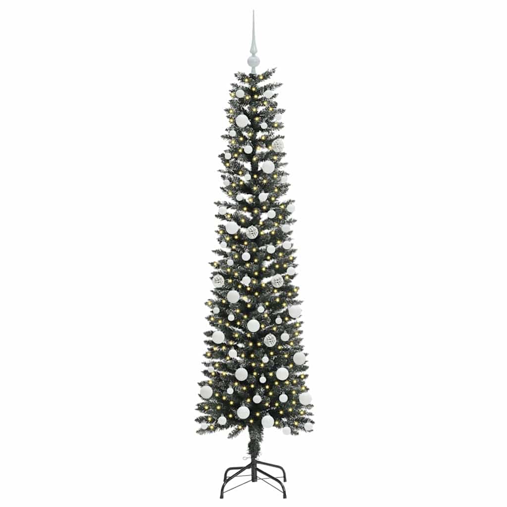 Dirbtinė Kalėdų eglutė Žalia 180 cm PVC, plastikas ir plienas