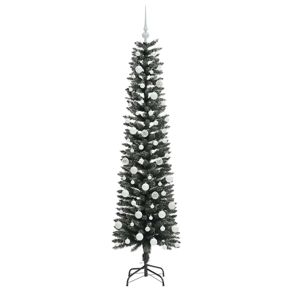 Dirbtinė Kalėdų eglutė Žalia 180 cm PVC, plastikas ir plienas