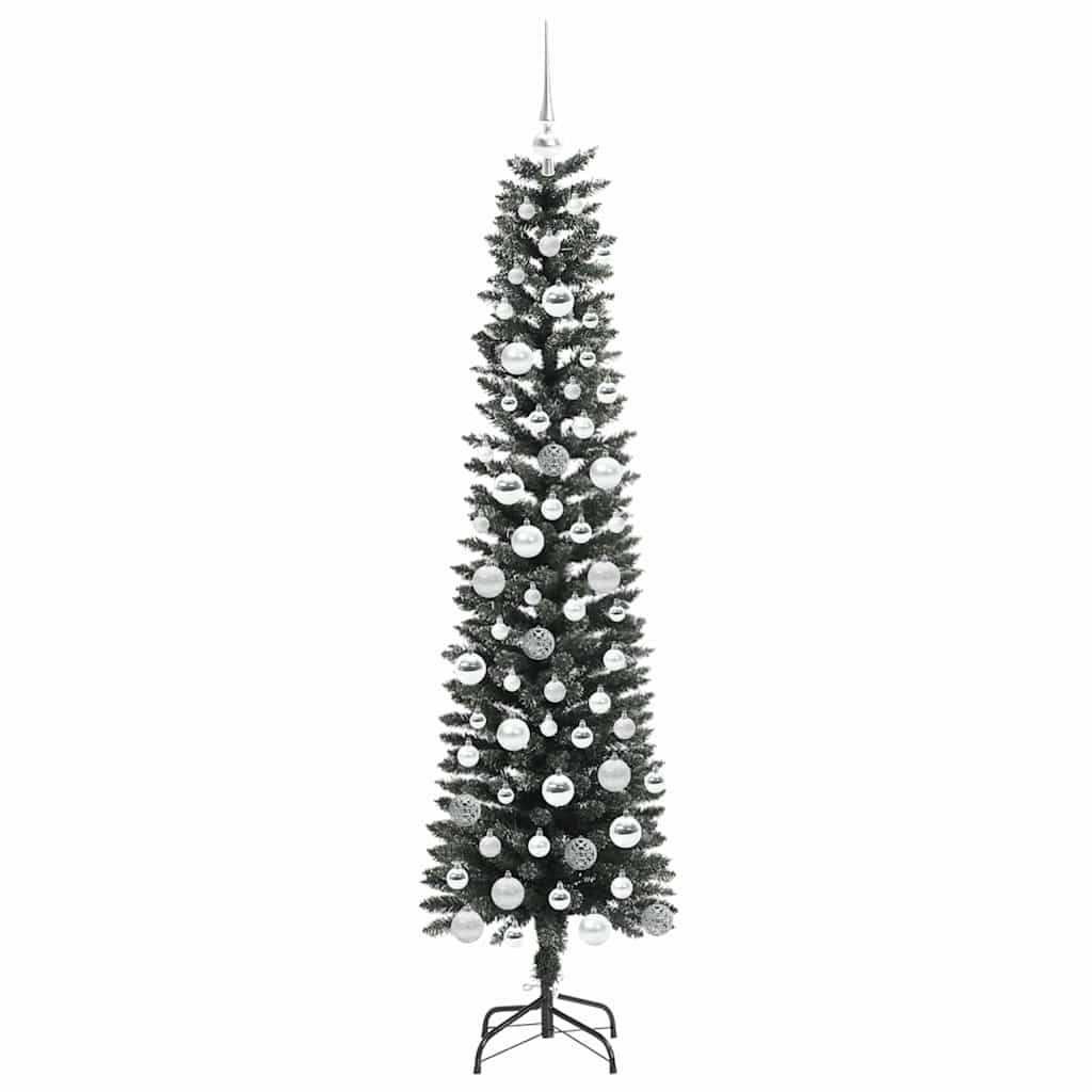 Dirbtinė Kalėdų eglutė Žalia 180 cm PVC, plastikas ir plienas