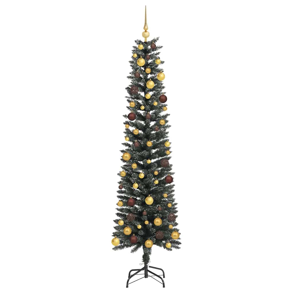 Dirbtinė Kalėdų eglutė Žalia 210 cm PVC, plastikas ir plienas