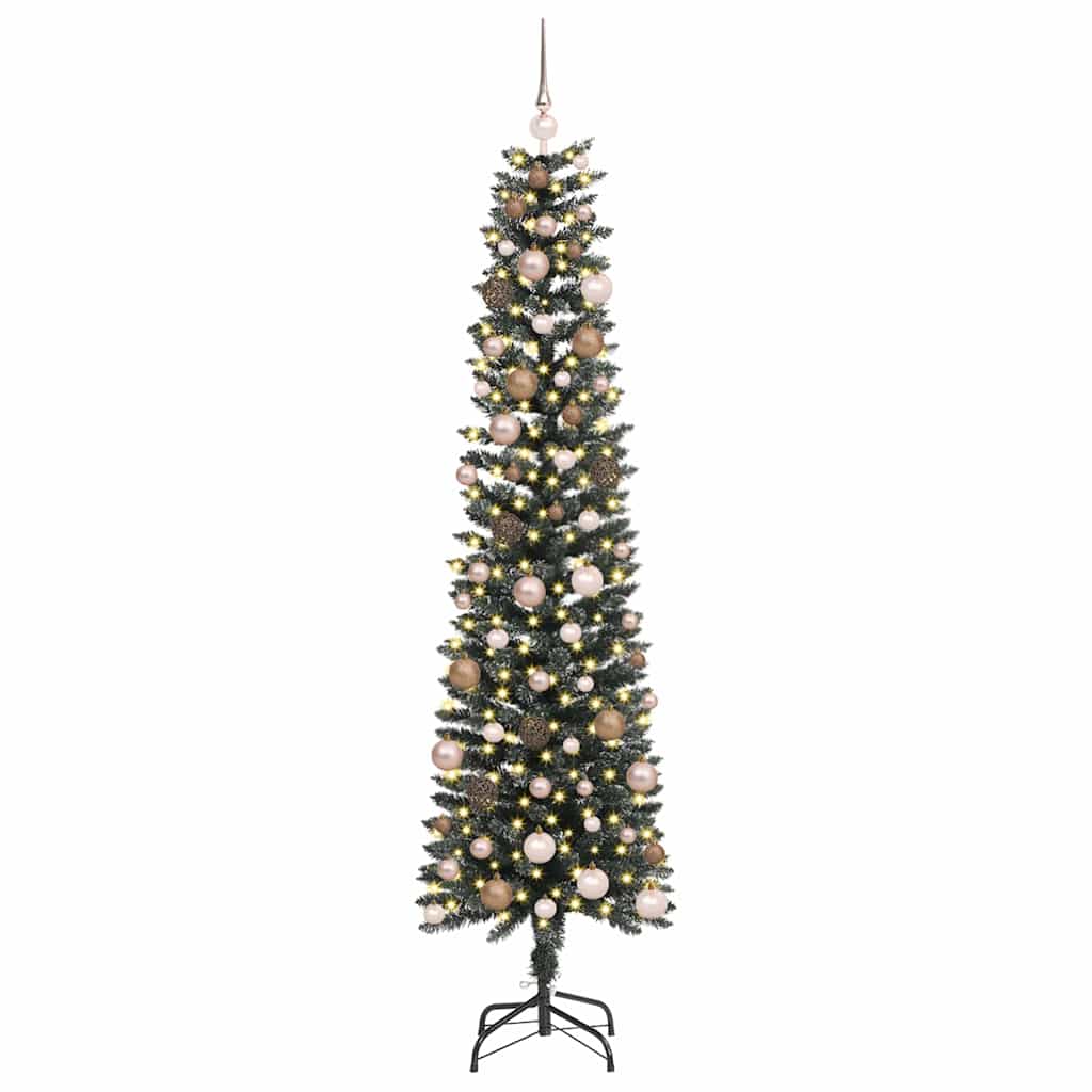 Dirbtinė Kalėdų eglutė Žalia 210 cm PVC, plastikas ir plienas