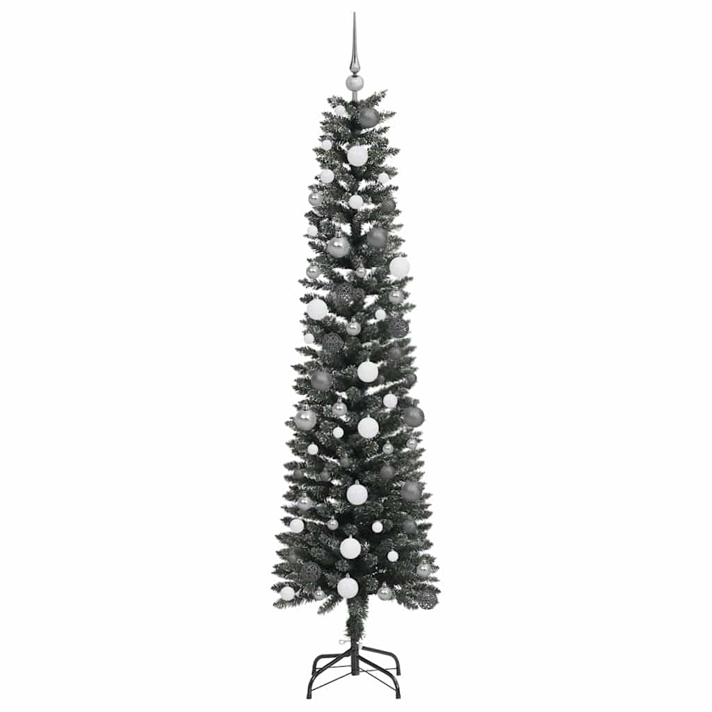Dirbtinė Kalėdų eglutė Žalia 210 cm PVC, plastikas ir plienas