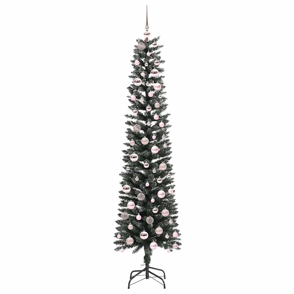 Dirbtinė Kalėdų eglutė WINTER CRYSTAL, su 300 LED Žalia 58 x 58 x 210 cm.