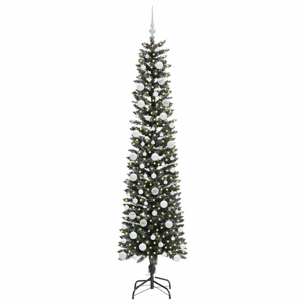 Dirbtinė Kalėdų eglutė Žalia 210 cm PVC, plastikas ir plienas