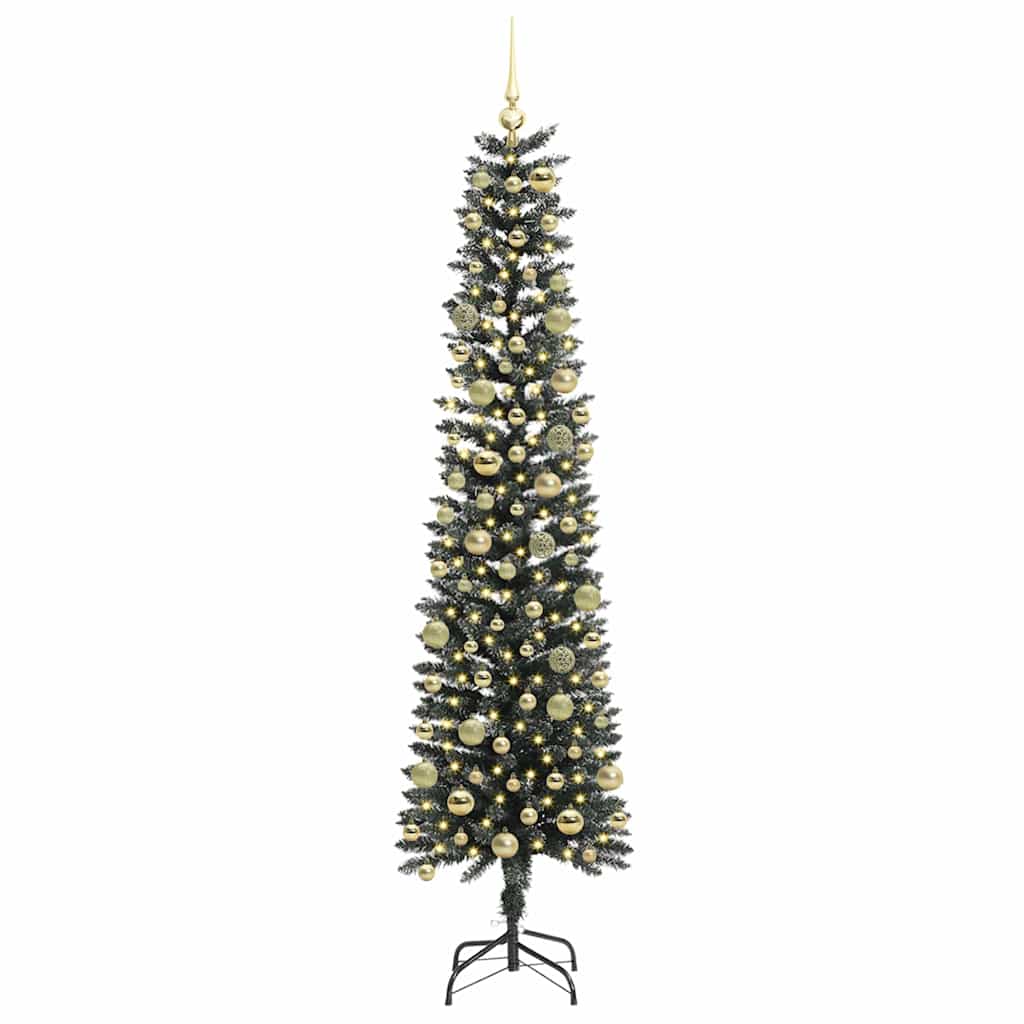 Dirbtinė Kalėdų eglutė Žalia 210 cm PVC, plastikas ir plienas