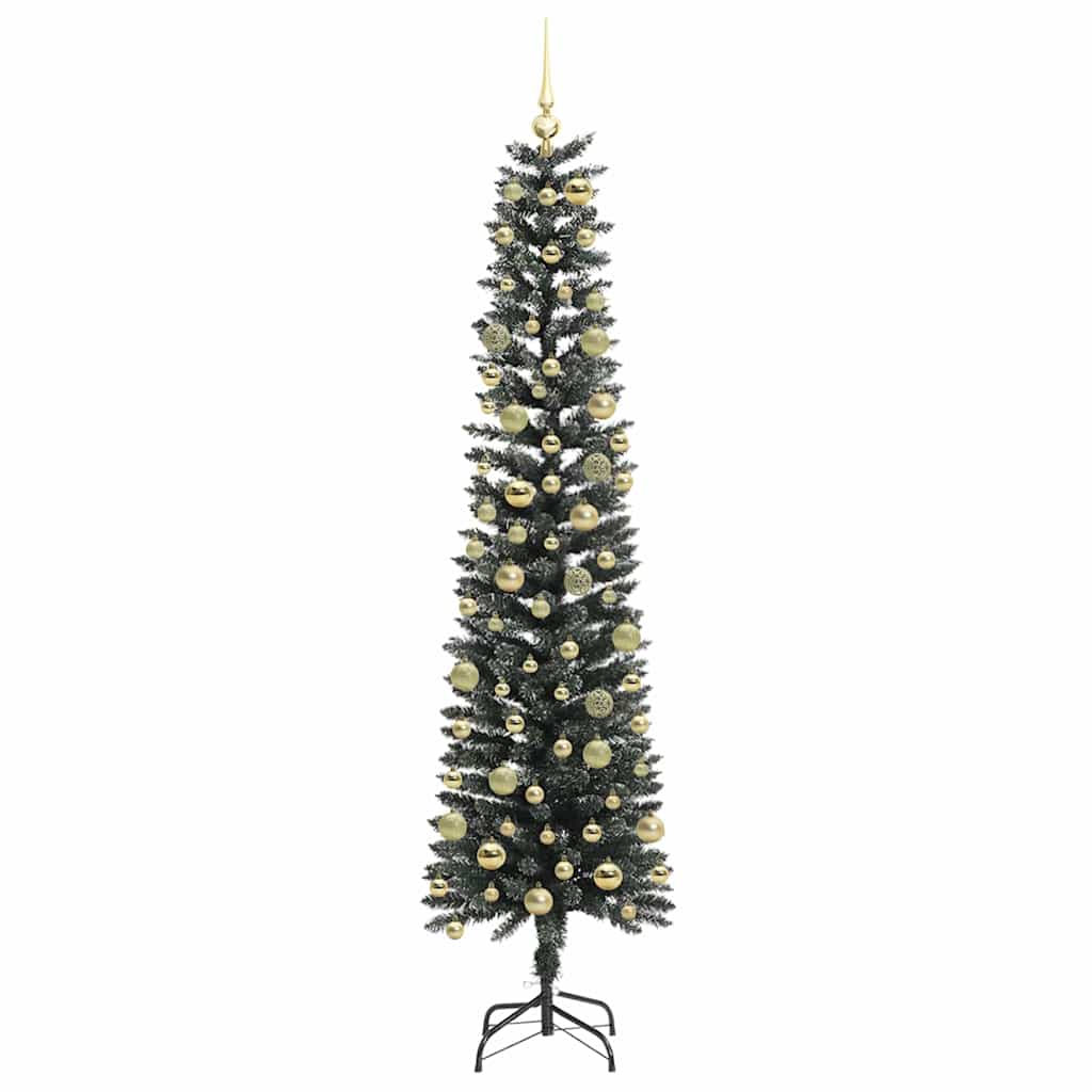 Dirbtinė Kalėdų eglutė Žalia 210 cm PVC, plastikas ir plienas
