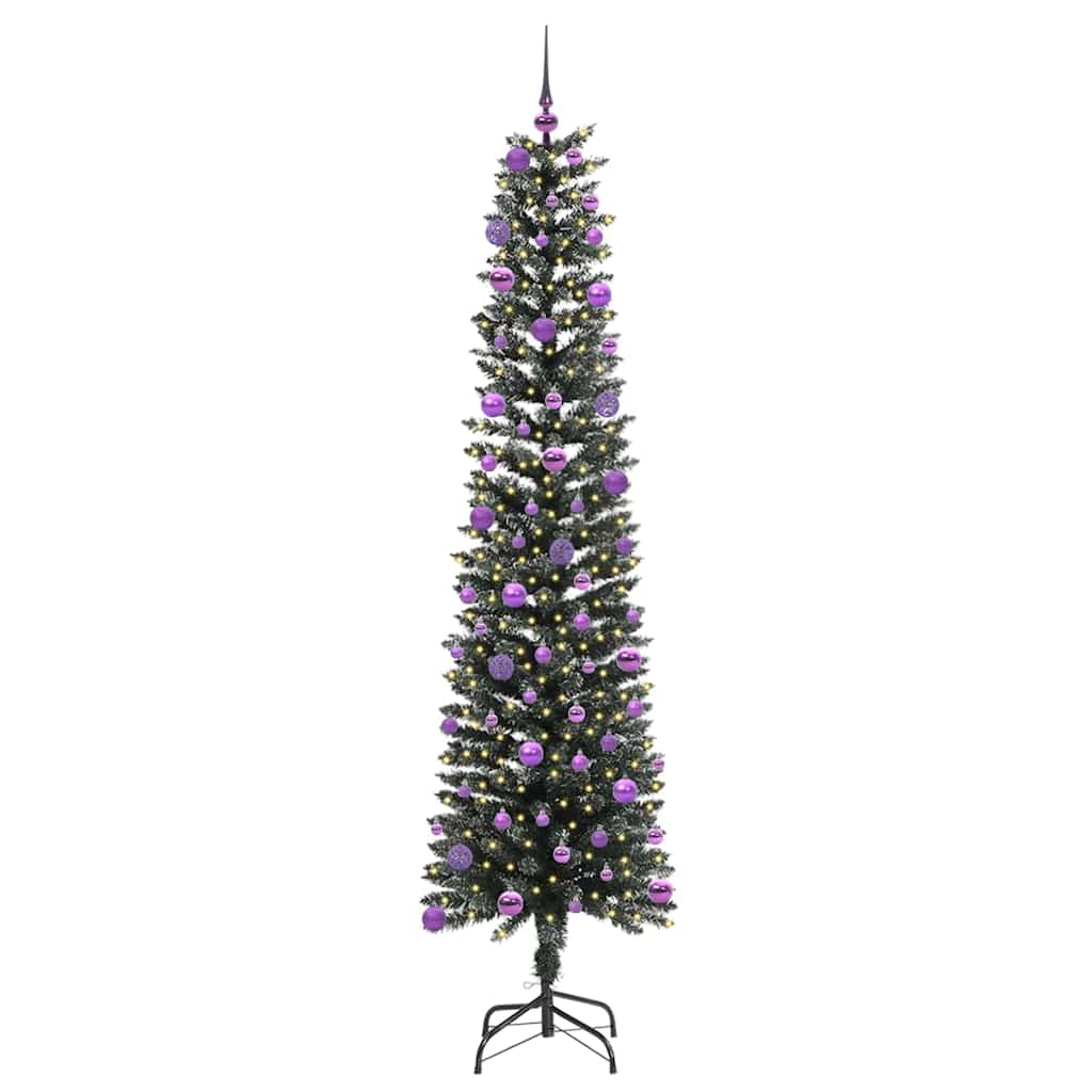 Mākslīgā Ziemassvētku eglīte WINTER CRYSTAL, ar 300 LED Zaļa 58 x 58 x 210 cm.