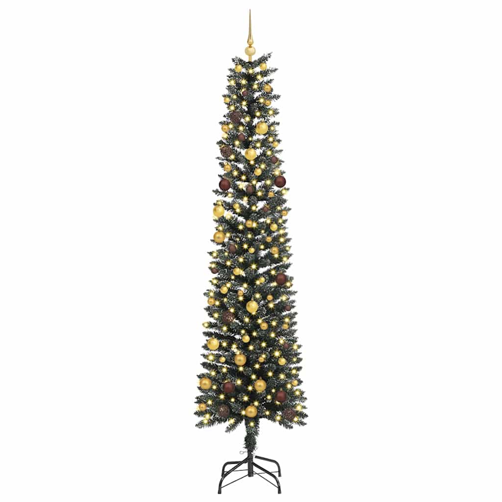 Dirbtinė Kalėdų eglutė Žalia 240 cm PVC, plastikas ir plienas