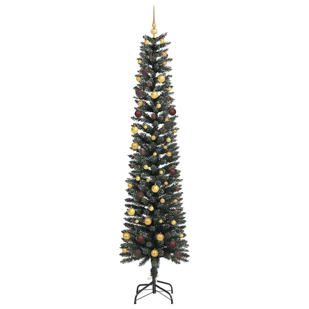 Dirbtinė Kalėdų eglutė Žalia 240 cm PVC, plastikas ir plienas