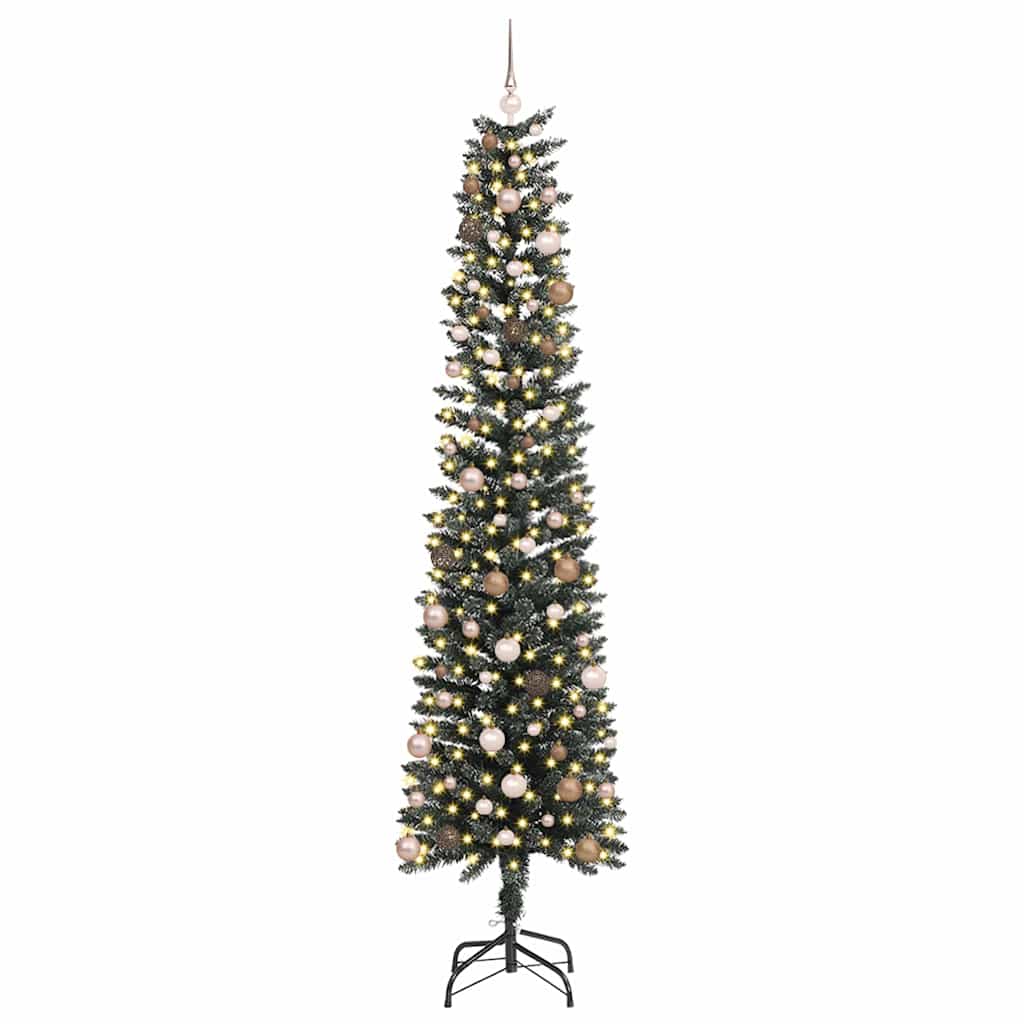 Dirbtinė Kalėdų eglutė Žalia 240 cm PVC, plastikas ir plienas