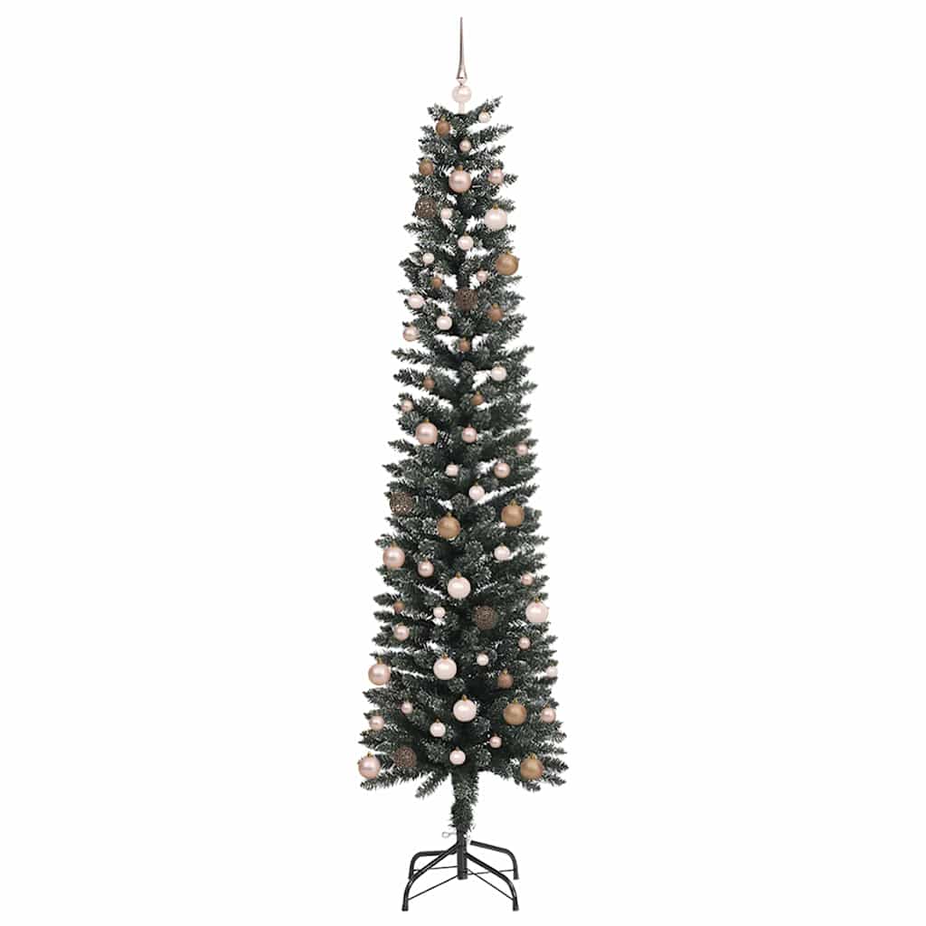 Dirbtinė Kalėdų eglutė Žalia 240 cm PVC, plastikas ir plienas
