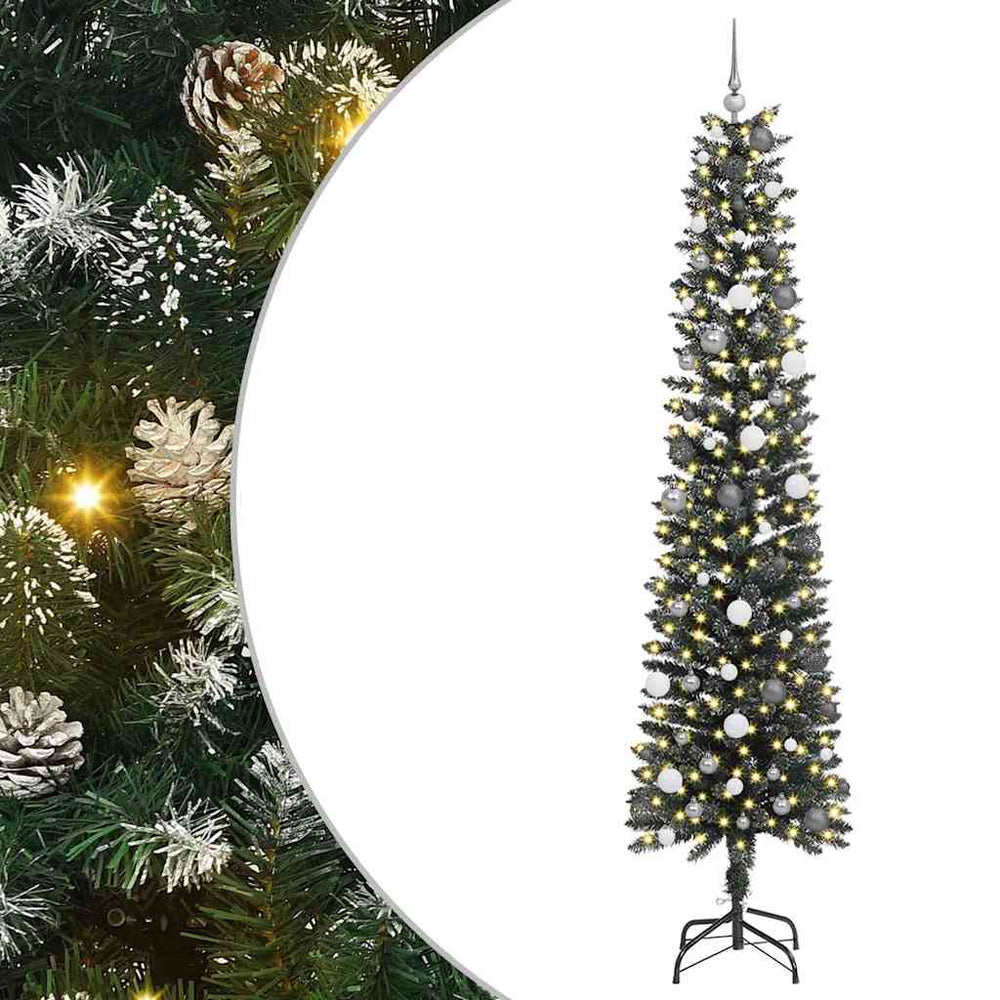 Dirbtinė Kalėdų eglutė Žalia 240 cm PVC, plastikas ir plienas