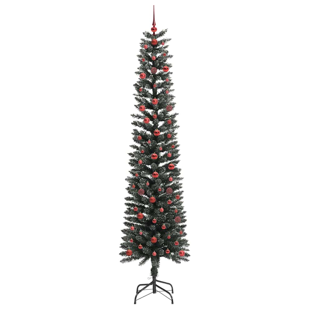 Dirbtinė Kalėdų eglutė Žalia 240 cm PVC, plastikas ir plienas