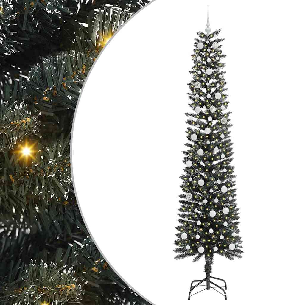 Dirbtinė Kalėdų eglutė Žalia 240 cm PVC, plastikas ir plienas