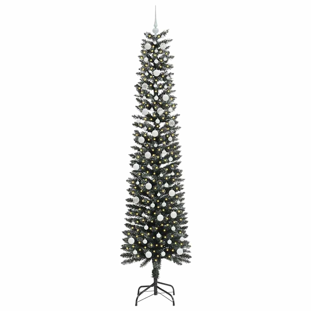 Dirbtinė Kalėdų eglutė Žalia 240 cm PVC, plastikas ir plienas