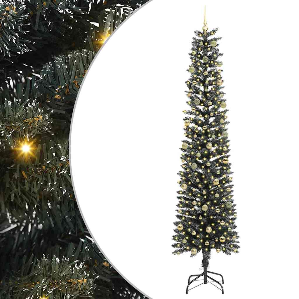 Dirbtinė Kalėdų eglutė Žalia 240 cm PVC, plastikas ir plienas