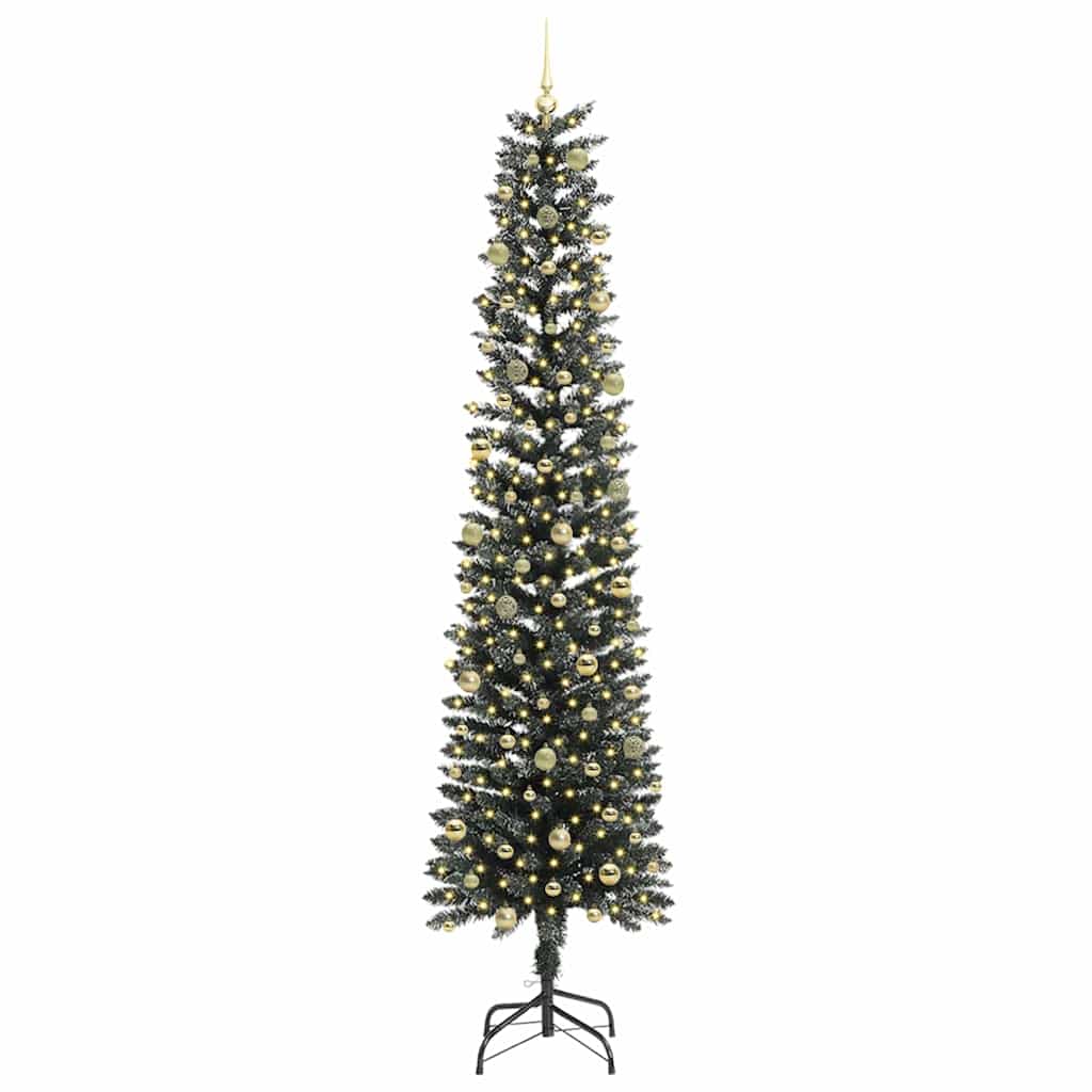 Dirbtinė Kalėdų eglutė Žalia 240 cm PVC, plastikas ir plienas