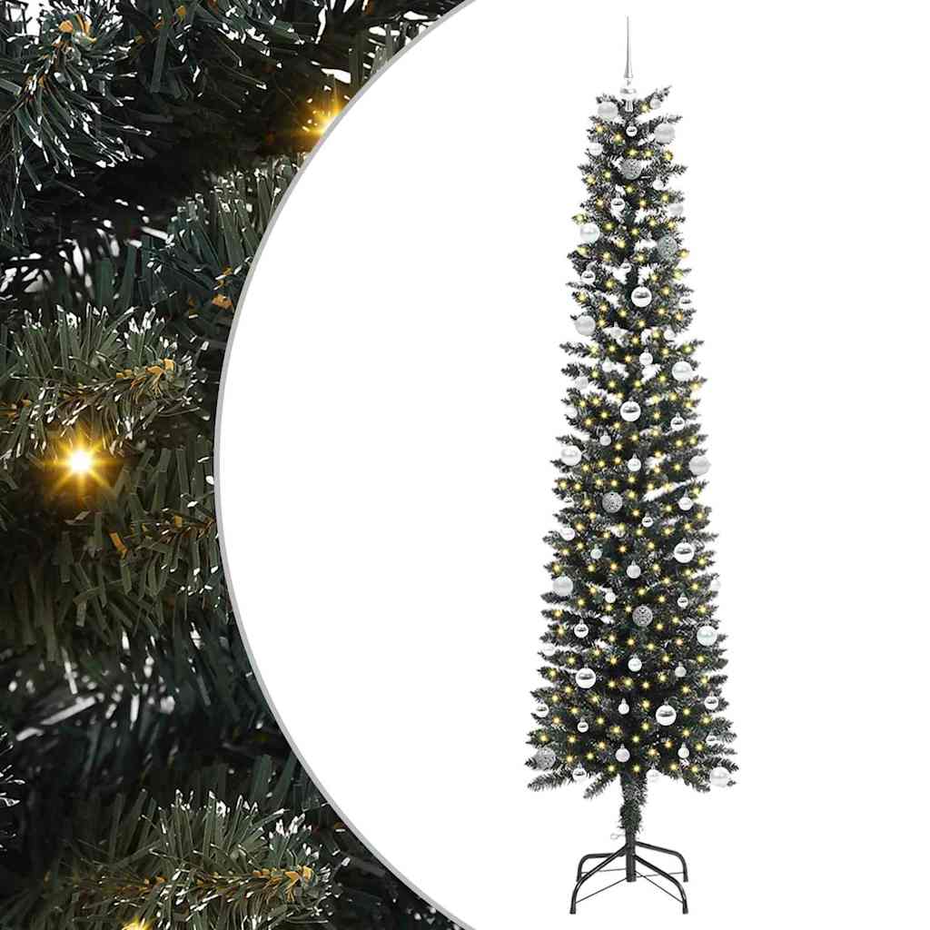 Dirbtinė Kalėdų eglutė Žalia 240 cm PVC, plastikas ir plienas