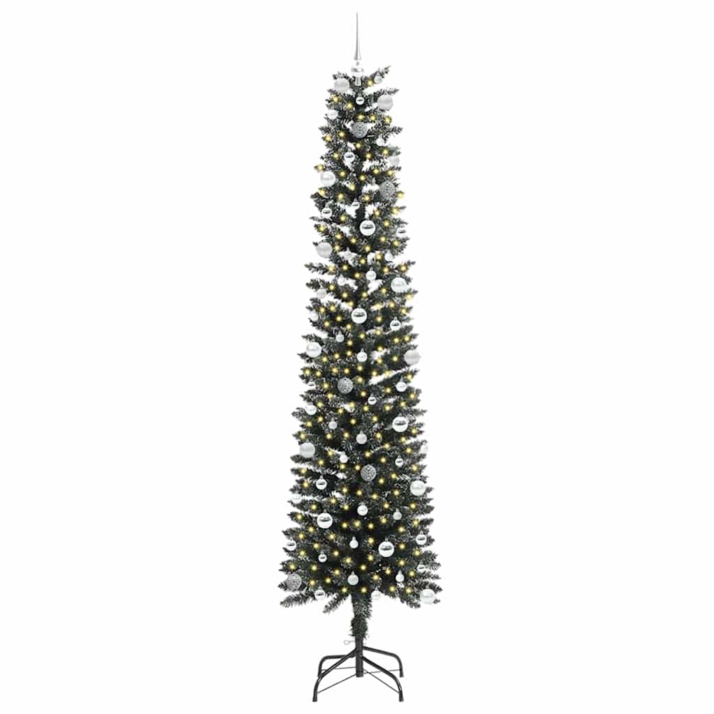 Dirbtinė Kalėdų eglutė Žalia 240 cm PVC, plastikas ir plienas