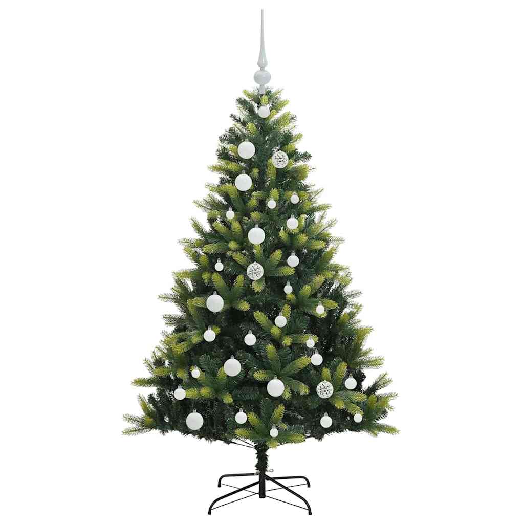 Dirbtinė sulankstoma Kalėdų eglutė su 150 LED lemputių 120 cm