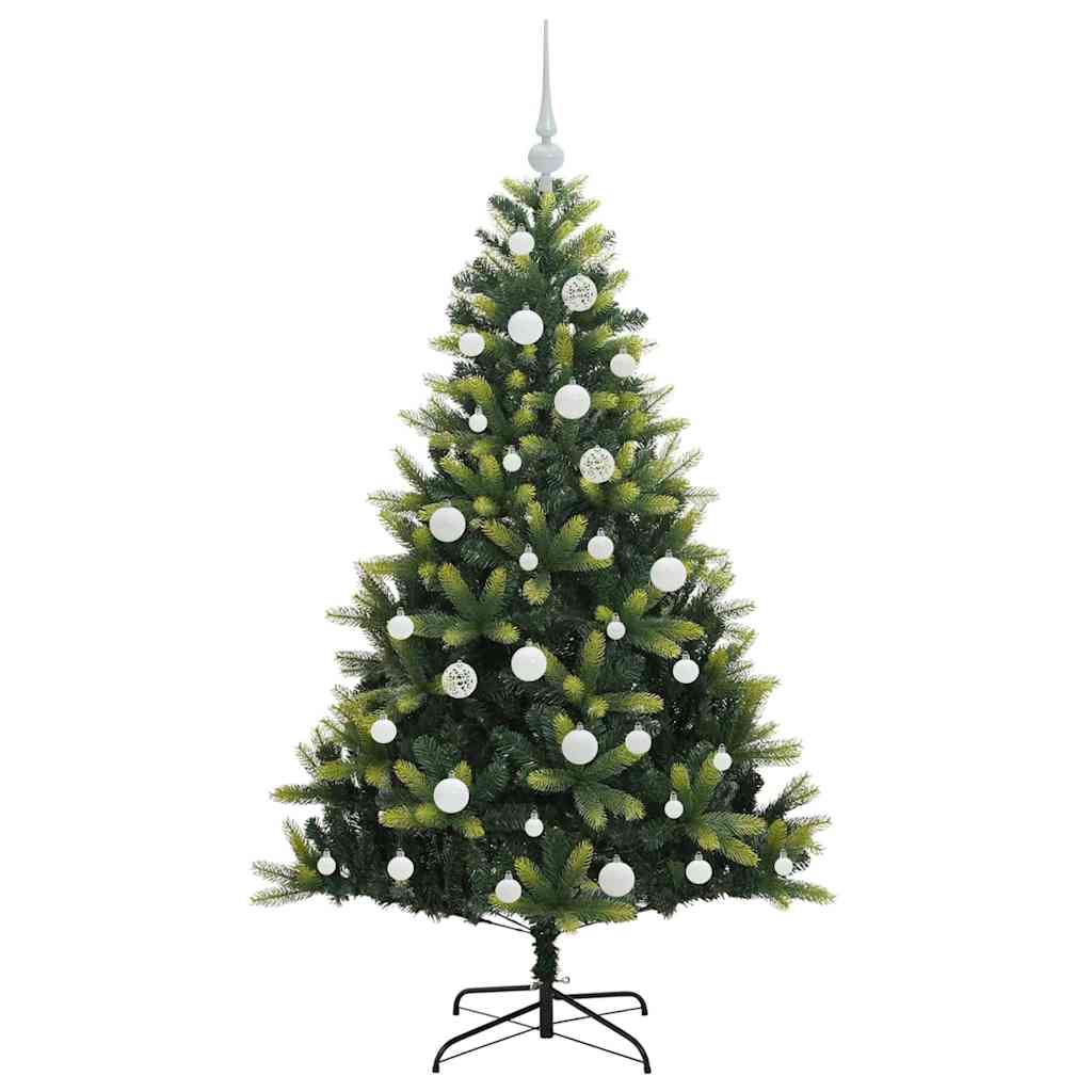 Dirbtinė sulankstoma Kalėdų eglutė su 150 LED lemputių 150 cm