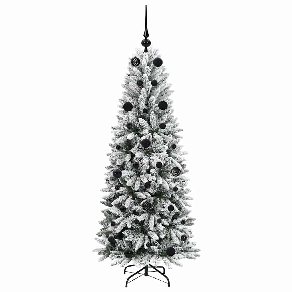 Mākslīgā Ziemassvētku eglīte AURORA HORIZON ar 150 LED balto statīvu 150 cm.