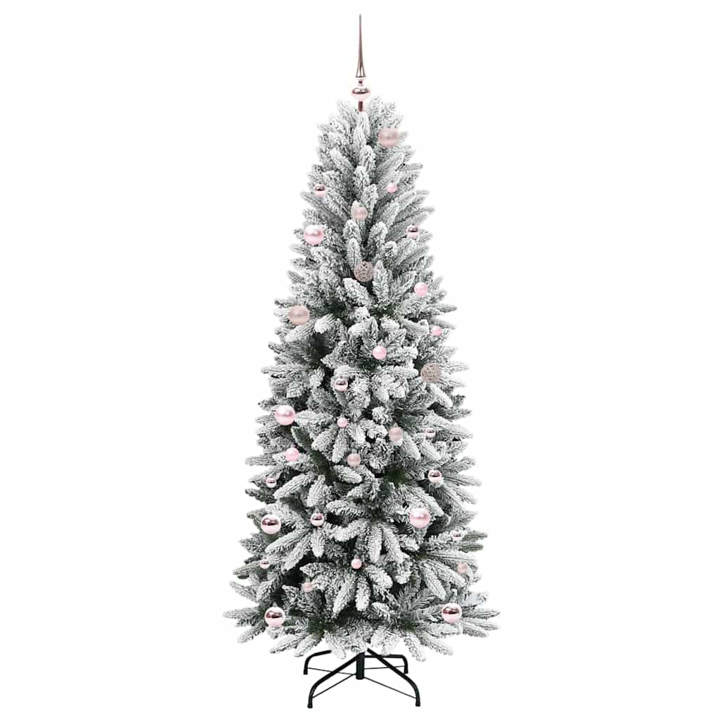 Artificial Christmas tree AURORA HORIZON, with 150 LED stand White 150 cm.